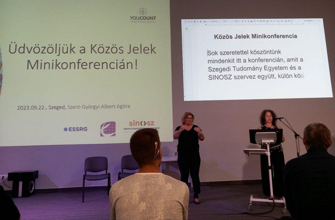 “Közös Jelek” – Minikonferencián vettünk részt Szegeden