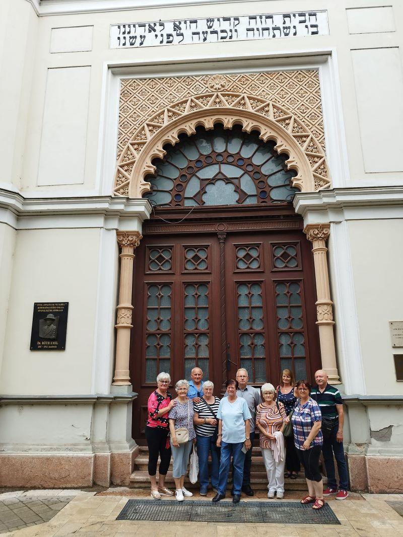 A győri zsinagógában jártunk a SINOSZ Soproni Helyi Szervezetével