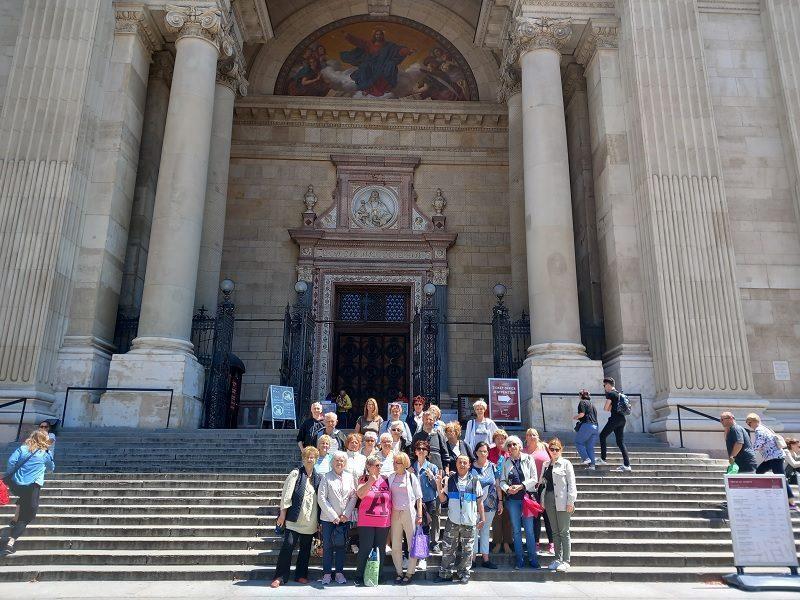 Budapesten a Szent István-bazilikába látogattunk – három megyei szervezet közös programján