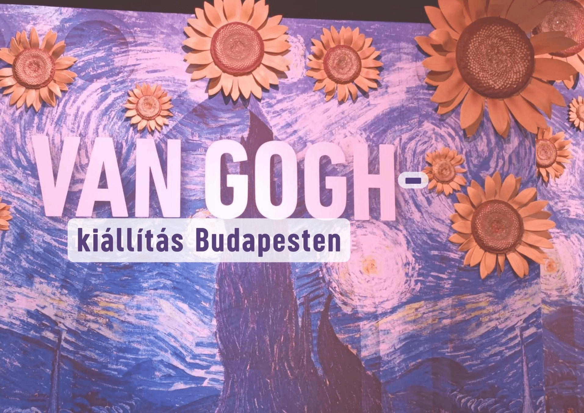 A Van Gogh-kiállításra utazunk Budapestre – hét megye közösen szervezett programja