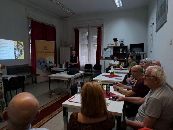 Beépített hallásjavító megoldásokról ismeretterjesztő előadás volt Győrben