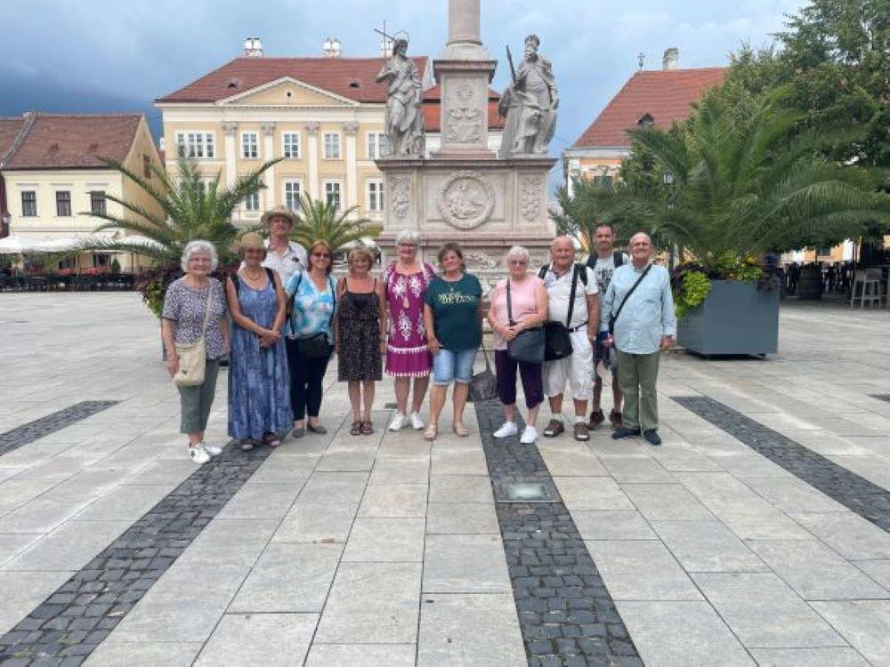 Harmadszor tettünk tematikus sétát Győrben