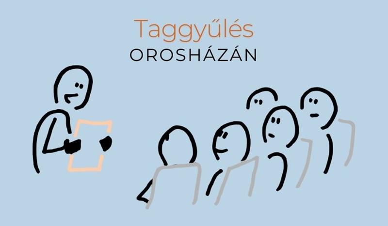 Taggyűlés Orosházán