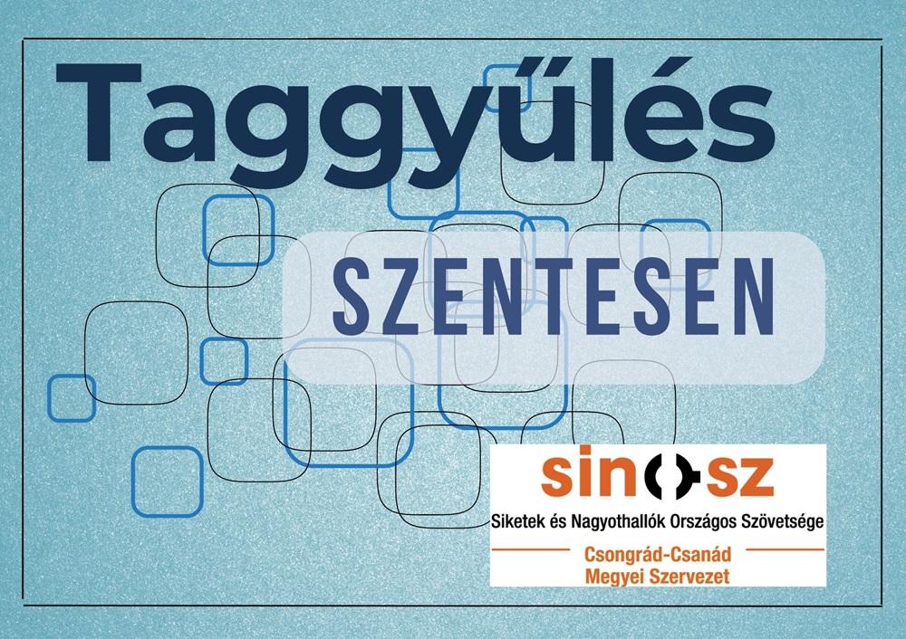 Taggyűlés Szentesen