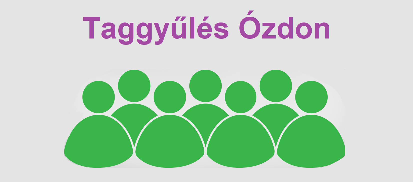 Taggyűlés az ózdi szervezetnél