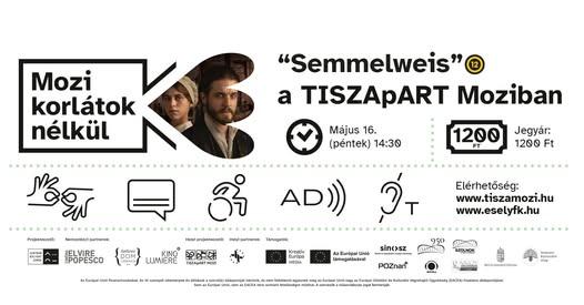 Mozi korlátok nélkül Szolnokon májusban: Semmelweis és Futni mentem