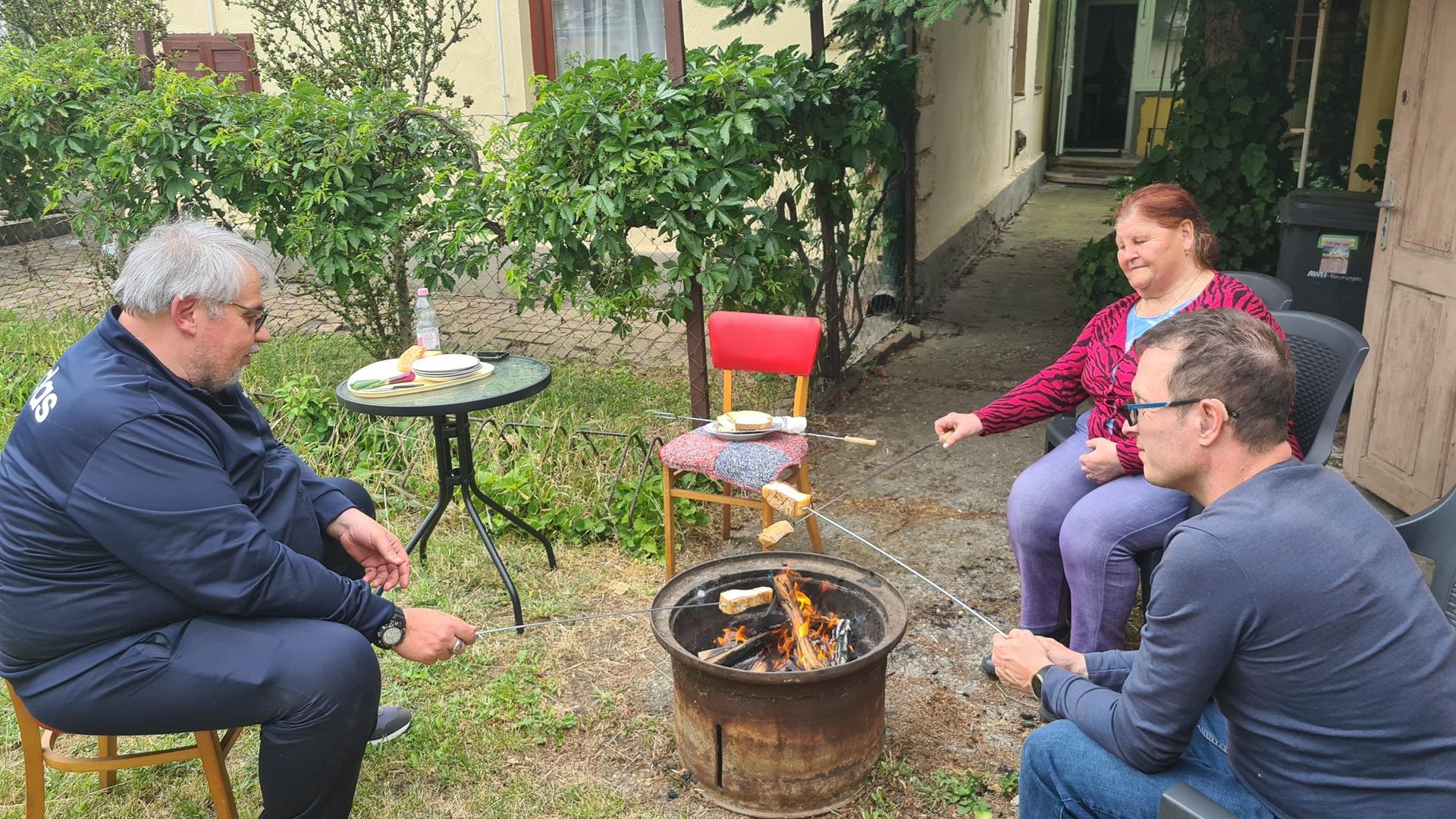 Szalonnasütést szerveztünk Orosházán