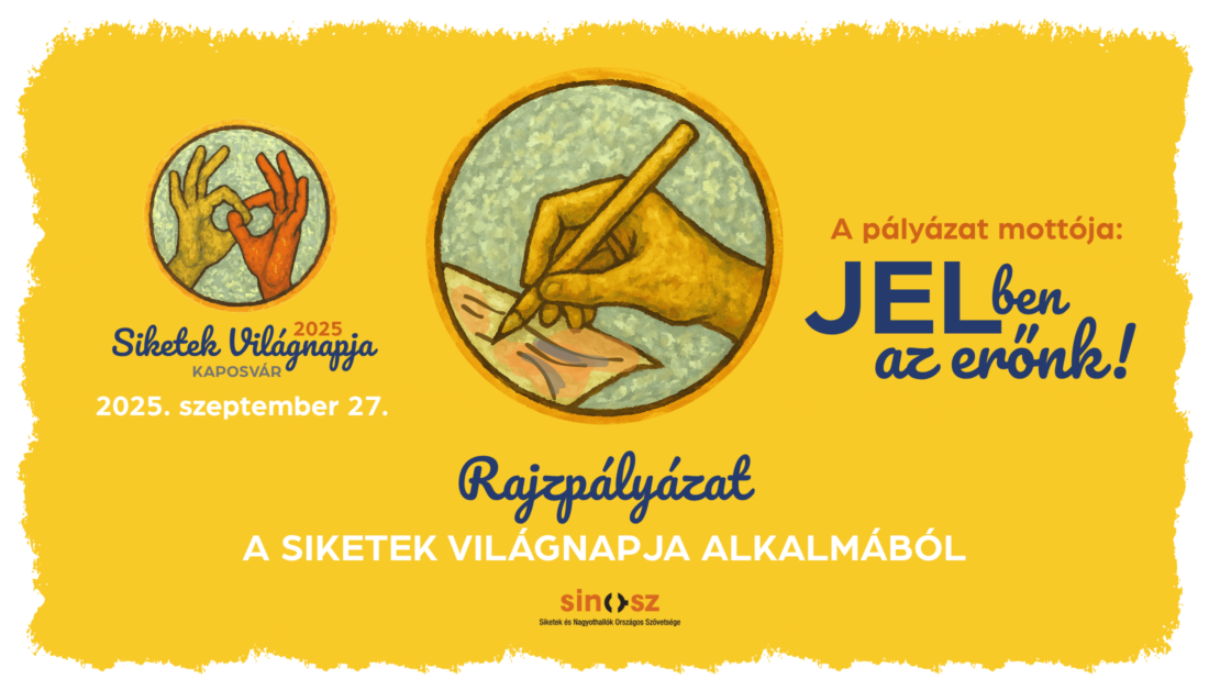 „JELben az erőnk!” – Gyermekrajzpályázat a Siketek Világnapja alkalmából