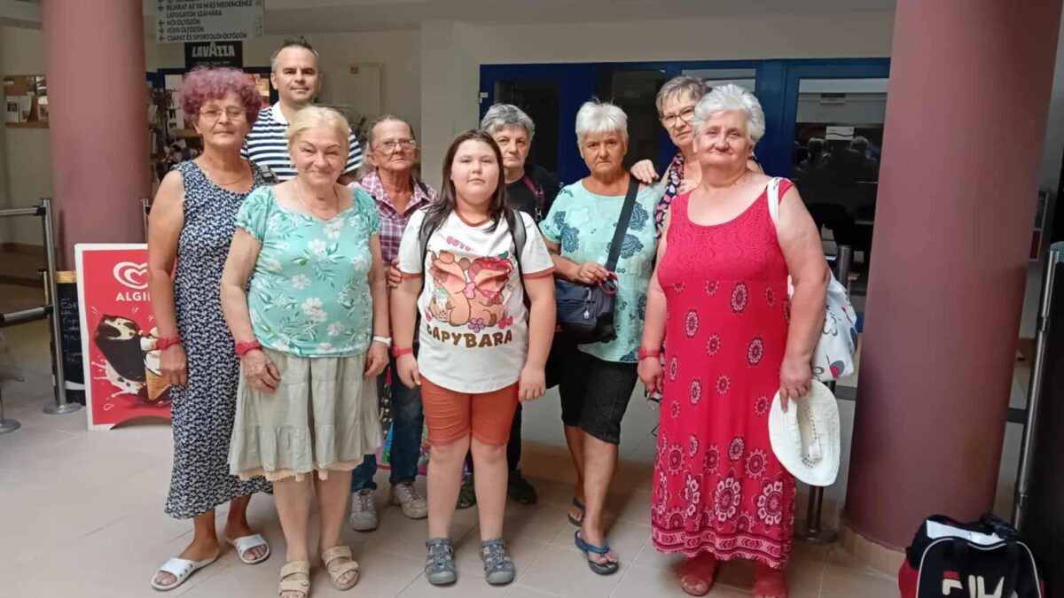 A Kaposvári Virágfürdőben jártunk tagjainkkal