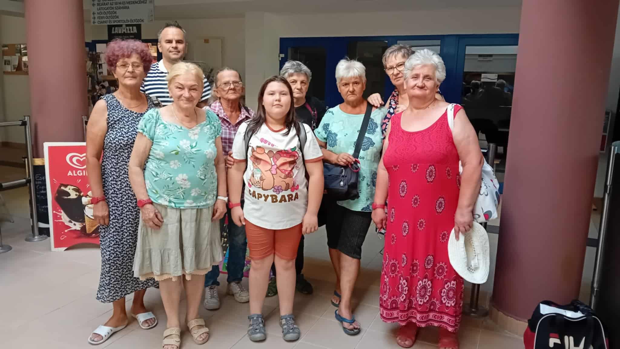 A Kaposvári Virágfürdőben jártunk tagjainkkal