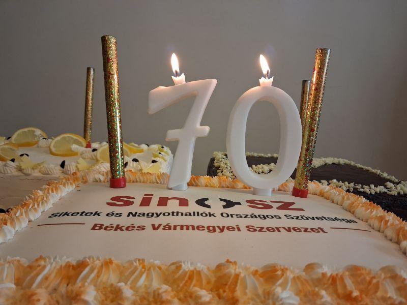 Megalakulásának 70. évfordulóját ünnepelte a Békés Vármegyei Szervezet
