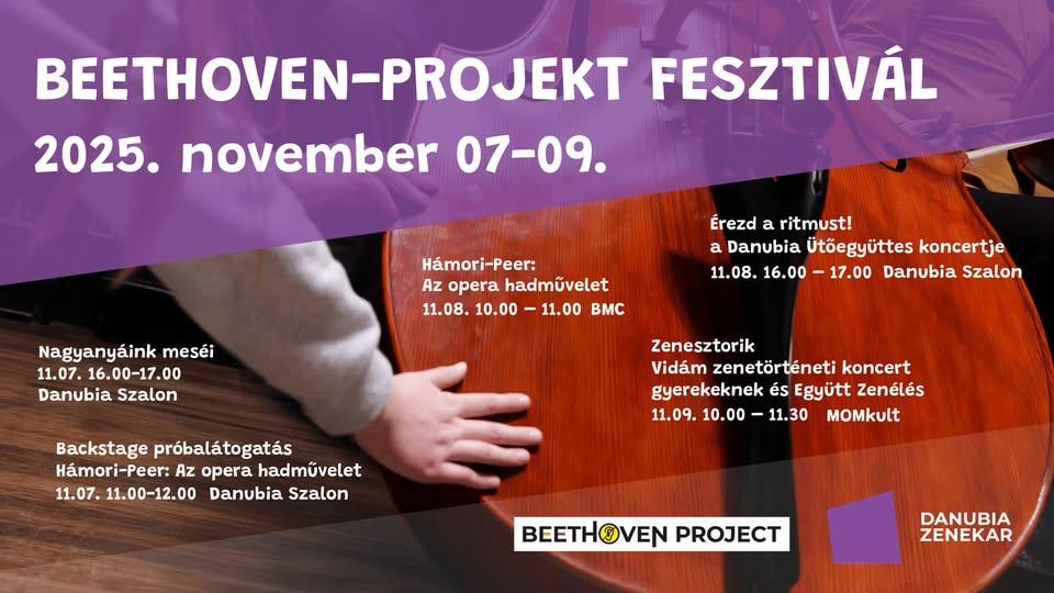 Beethoven-projekt Fesztivál – Út a zenéhez – siket és nagyothalló érdeklődőknek is