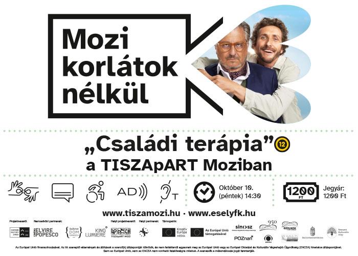 Akadálymentes filmélmények: Mozi korlátok nélkül Szolnokon októberben