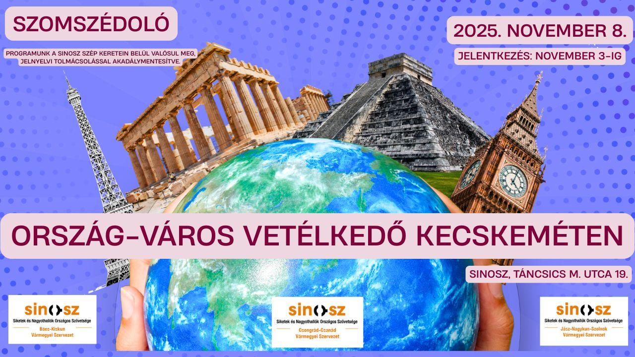 Szomszédoló – Ország-város vetélkedő Kecskeméten