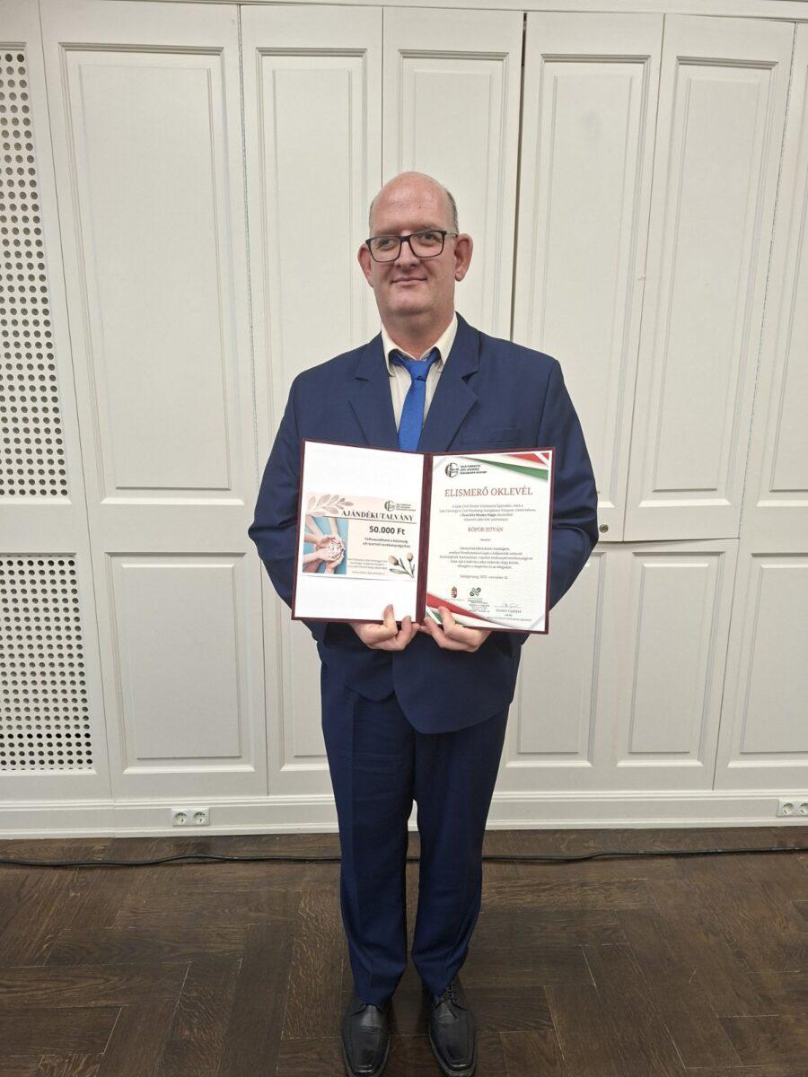 Zalai civil elismerés a szociális munka napja alkalmából