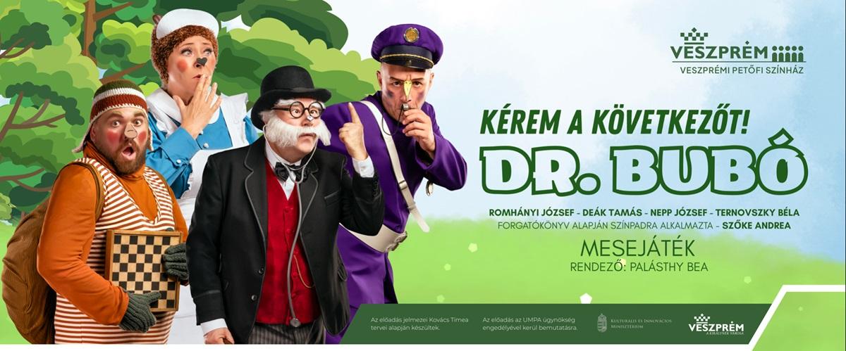 Kérem a következőt! – Dr. Bubó – mesejáték jelnyelvi tolmácsolással a Veszprémi Petőfi Színházban