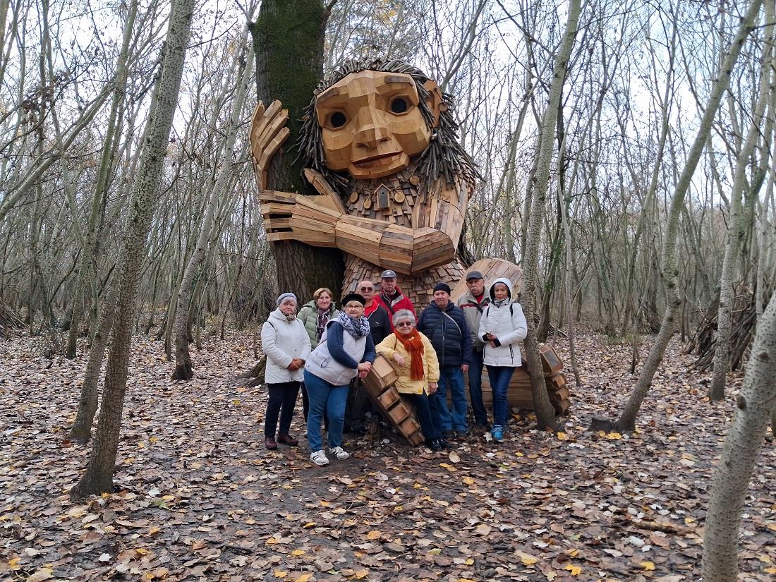 A hódmezővásárhelyi Kása-erdőben sétáltunk