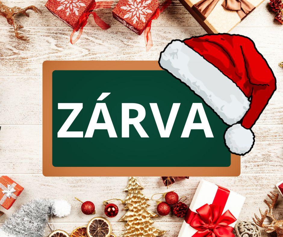 Téli szünet és ünnepi zárvatartás a SINOSZ Jász-Nagykun-Szolnok Vármegyei Szervezetében