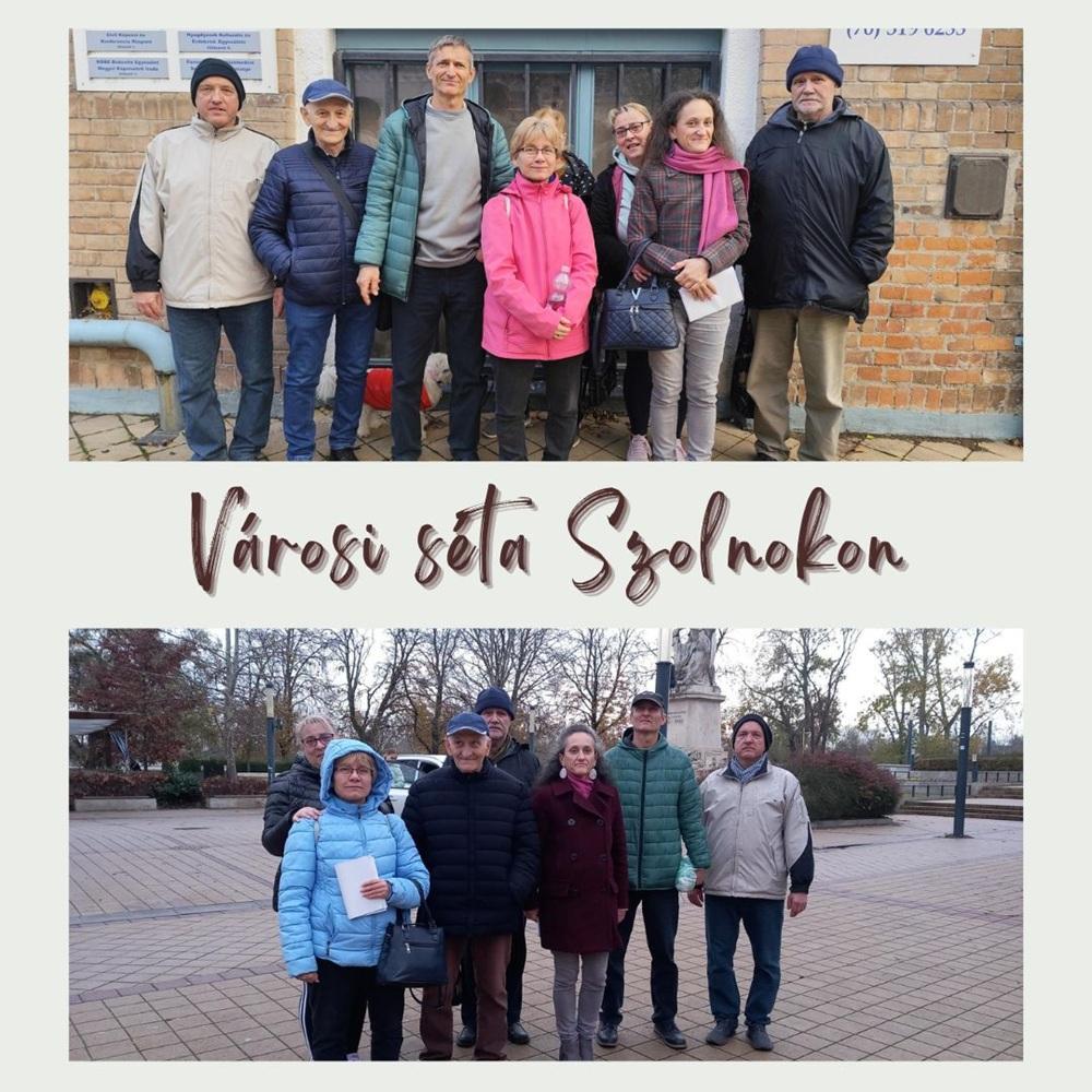 Kétrészes tudásbővítő városi séta volt Szolnokon