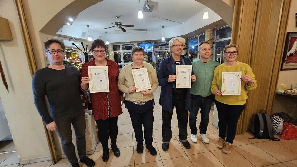 Taggyűlés és évzáró ünnepség volt a SINOSZ Nógrád Vármegyei Szervezeténél