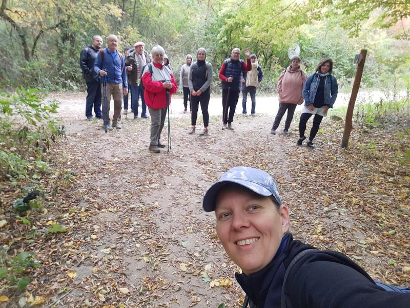 A Csergezán Pál-kilátónál túráztunk a Fővárosi Szervezettel