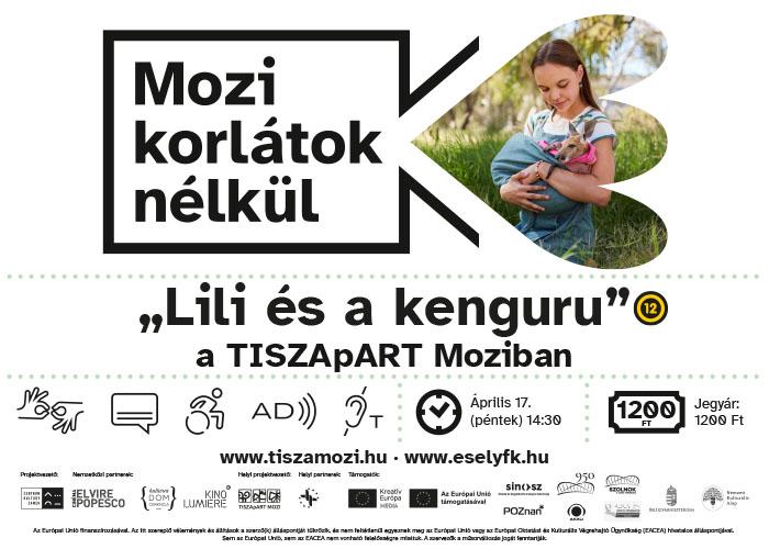 Akadálymentes filmélmények: Mozi korlátok nélkül Szolnokon áprilisban