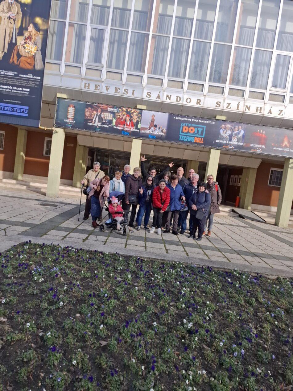 A színházban jártunk Zalaegerszegen