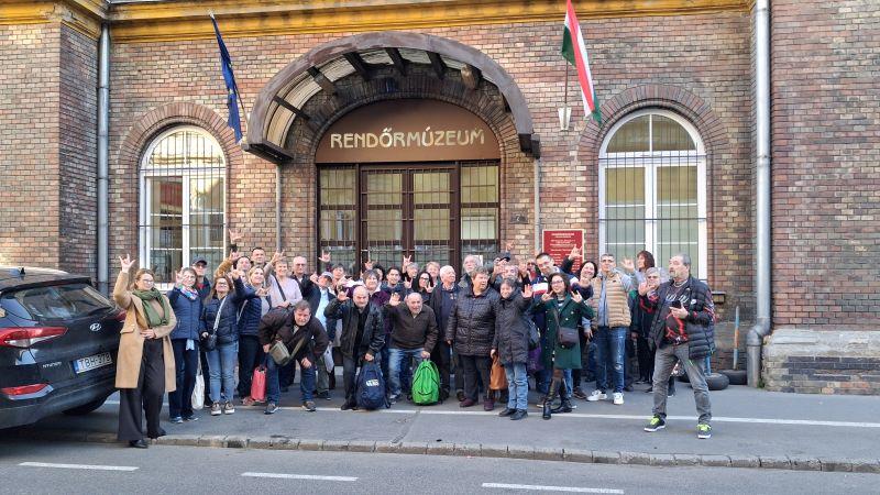 A Rendőrmúzeumban 3 vármegye tagjai eredtek a bűn nyomába