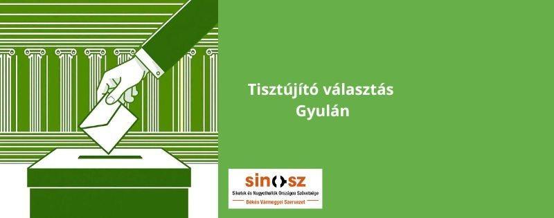 Tisztújító választást tartunk Gyulán