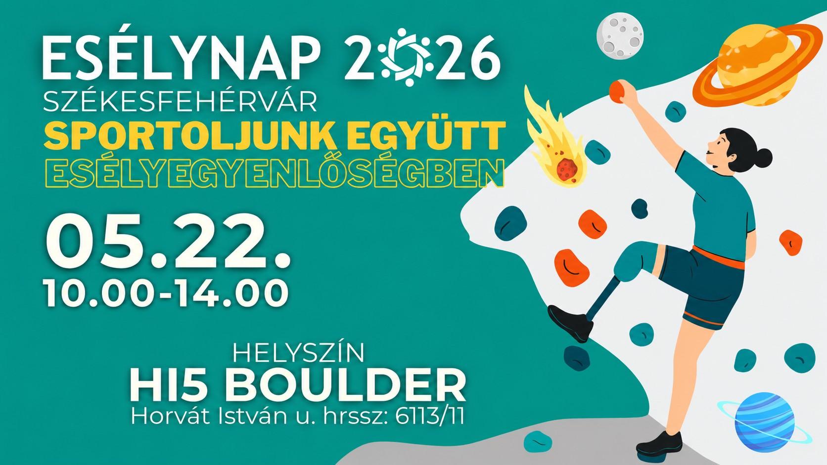 Esélyegyenlőség Világnapja – Esély Nap Székesfehérváron