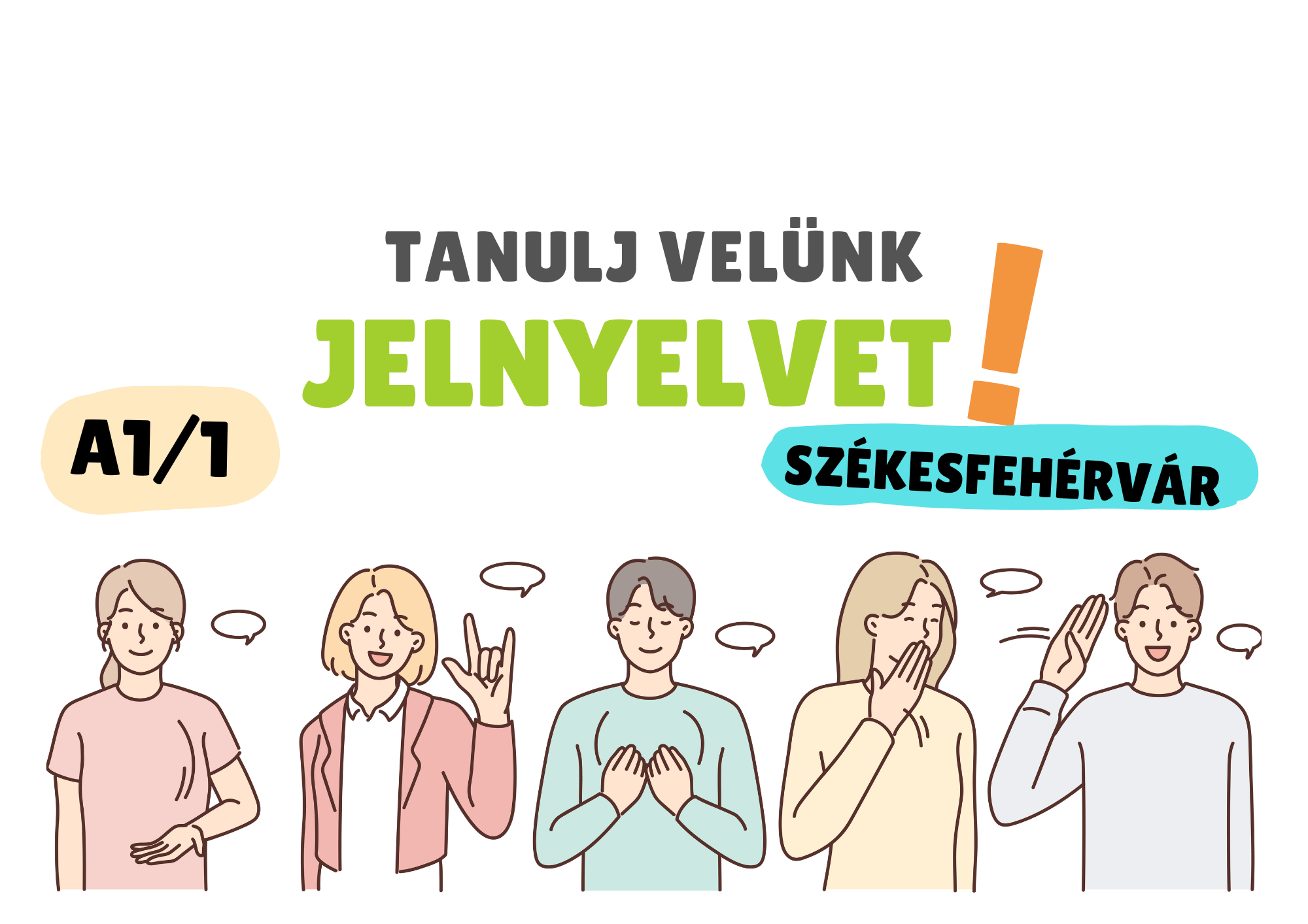 Kezdő jelnyelvi tanfolyam indul Székesfehérváron