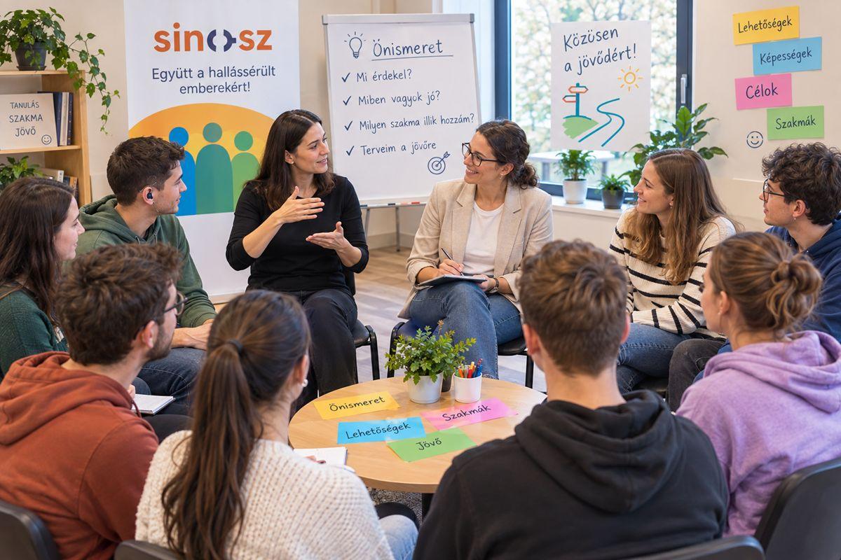 „Együtt a munkaerőpiacra” – 6 alkalmas felkészítő program hallássérült fiataloknak Budapesten